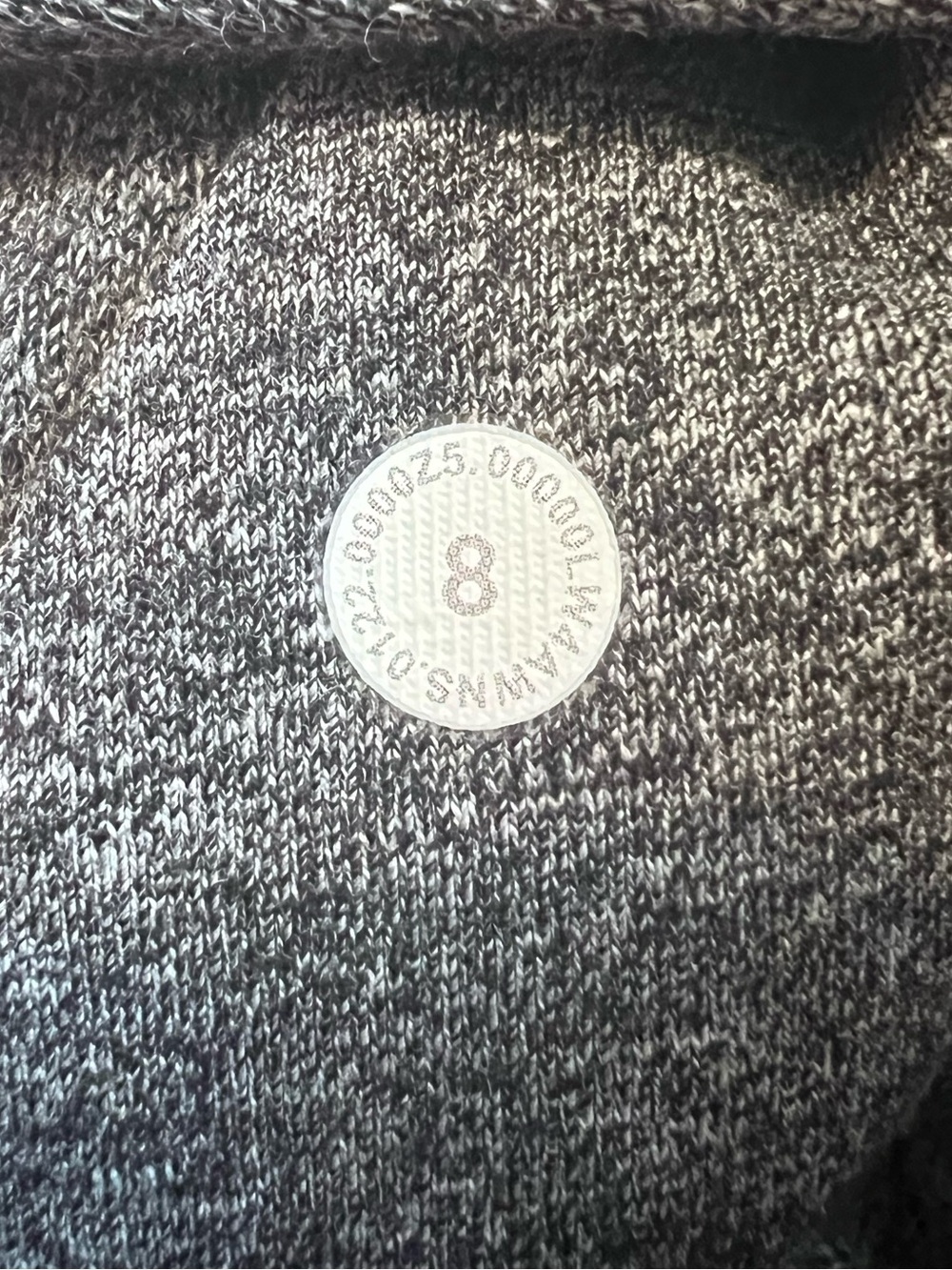 Lululemon Scuba Full Zip Hoodie Jacket Heathered Grey Size 8 - Picture 7 of 11